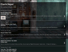 Tablet Screenshot of elasticvapor.com